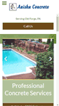 Mobile Screenshot of aniskaconcrete.com
